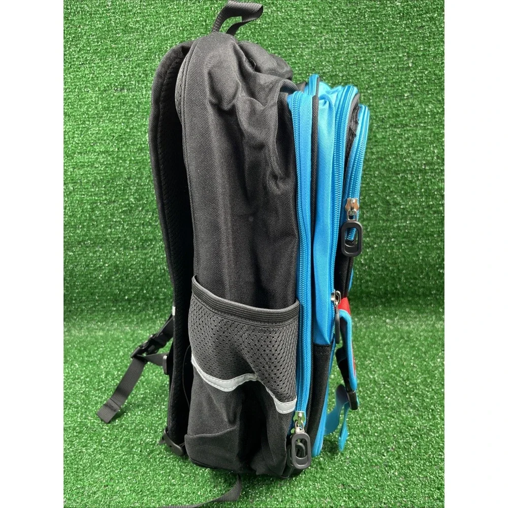 Gamer Backpack Pencil Pouch Soft Lunch Box 3 Piece Set Black Red Blue New